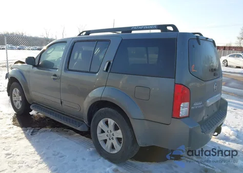 2006 Nissan Pathfinder Le из США, поврежденный, VIN 5N1AR18U36C613319